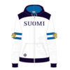Tackla Suomi SBL FZ Hoodie Jacket Slim Fit Women