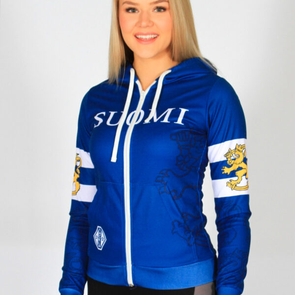 Tackla Suomi SBL FZ Hoodie Jacket Slim Fit Women